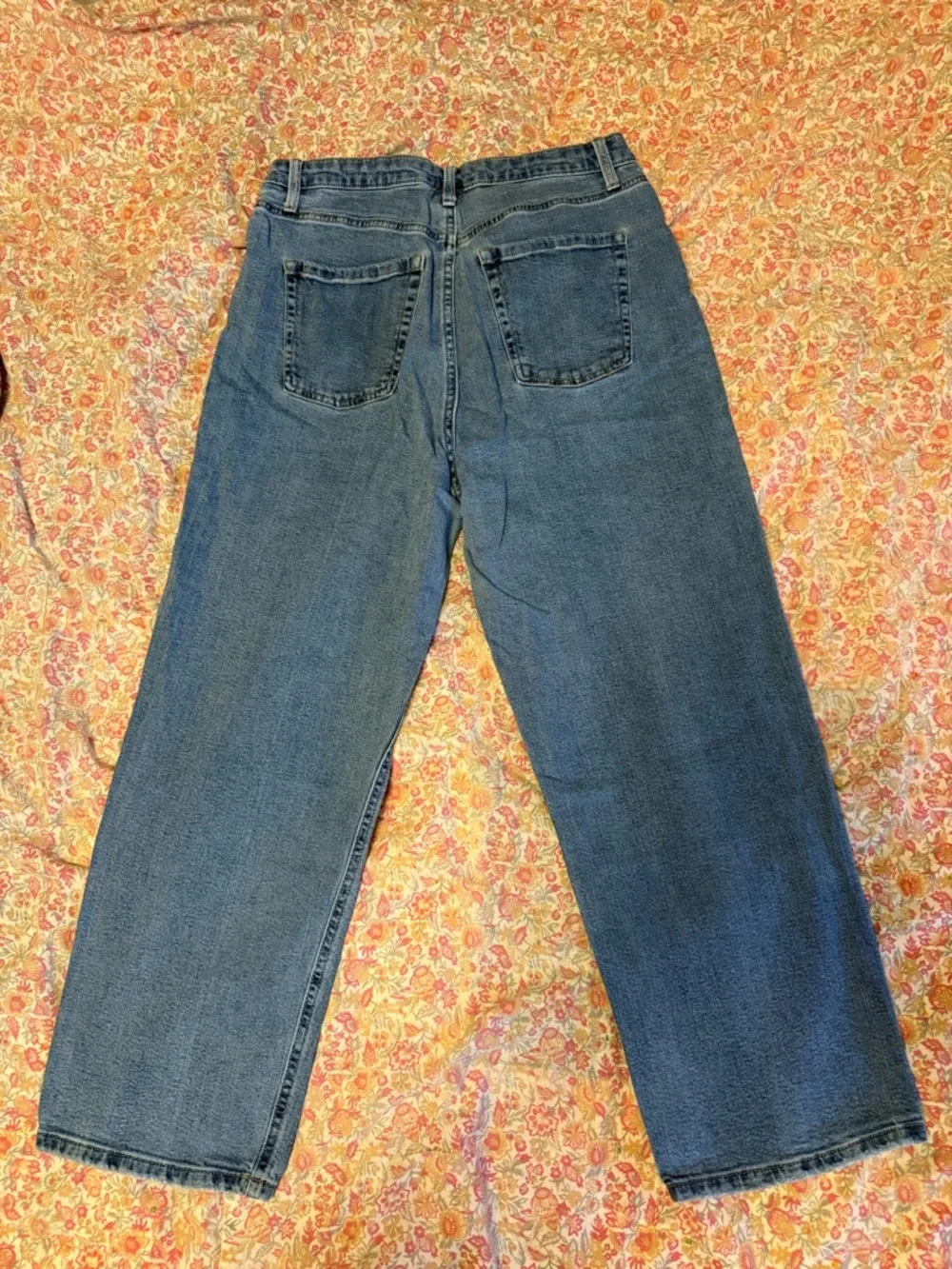 wild fable High-Rise Straight Leg Jeans - Medium Blue Wash - Picture 3 of 3